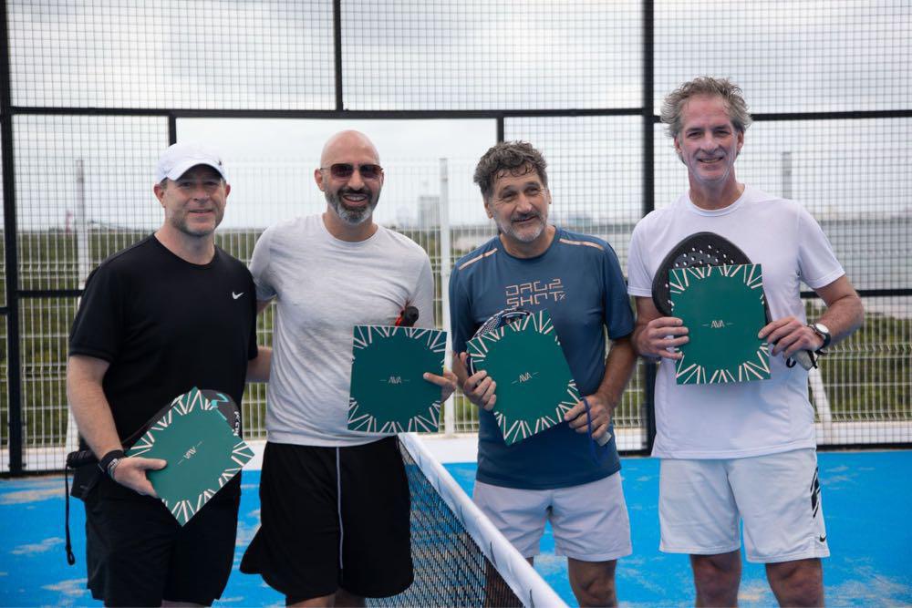Padel finalists at the ABM 89 Convention